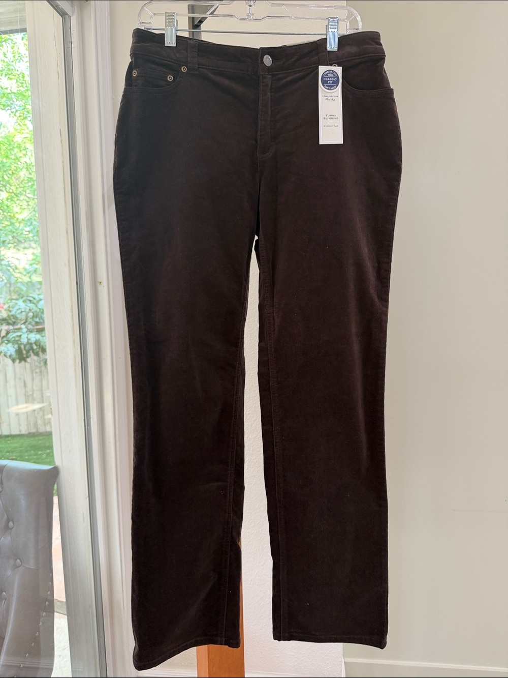 Women’s Dark Brown Corduroy Pants